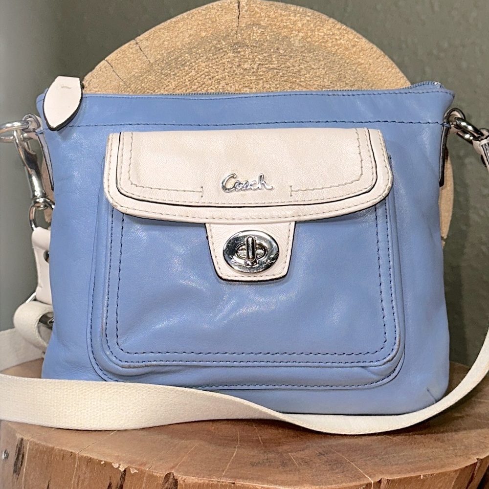 Coach Penelope Leather Turnlock Crossbody